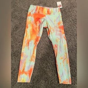 Nike Multicolor Abstract Leggings